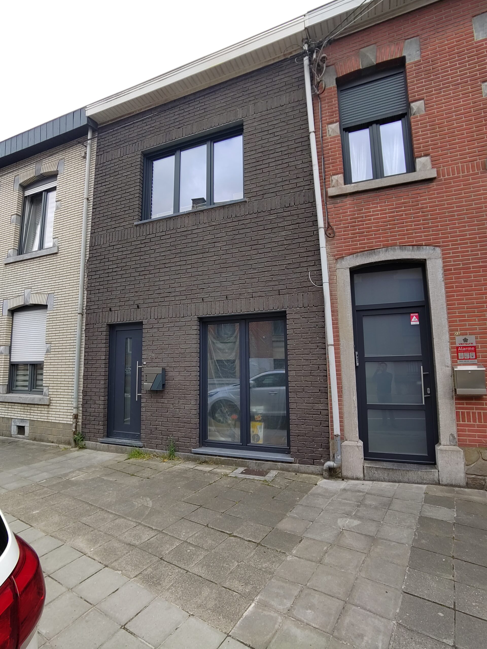 Grâce-Hollogne – Transformation de façade avant et isolation