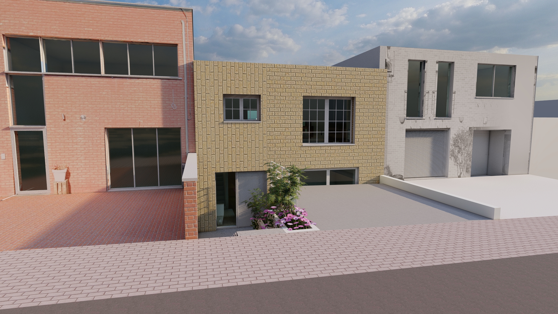 Transformation lourde des façades avant et arrière – réorganisation intérieure