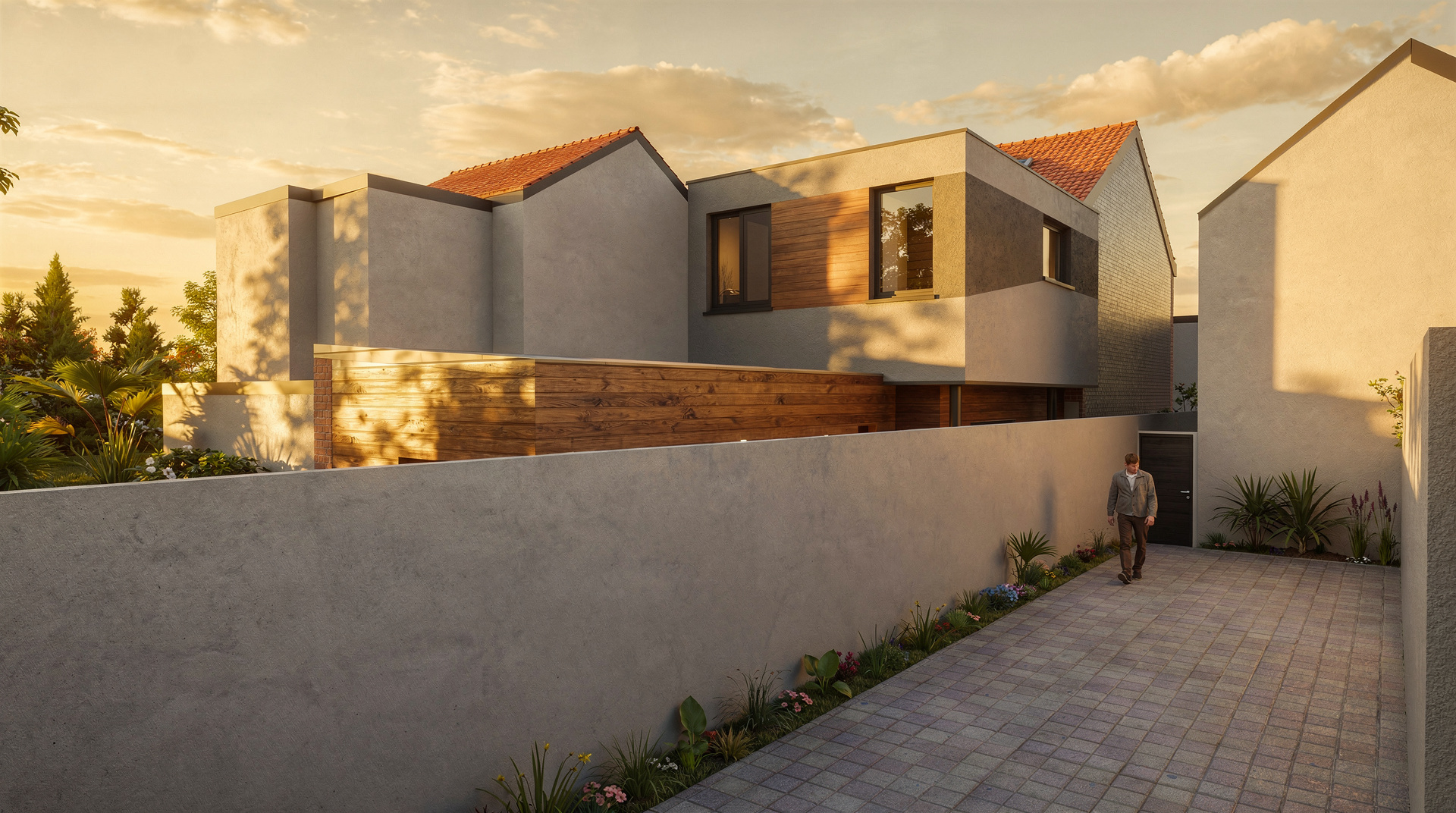 Awans – Rehausse du volume secondaire et création de deux chambres