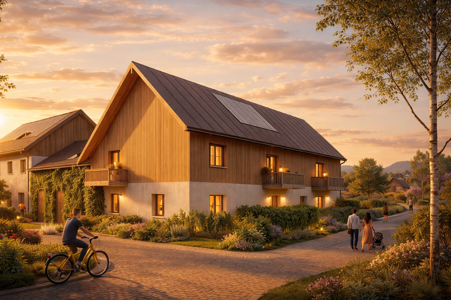 Schéma — circulations et passerelles