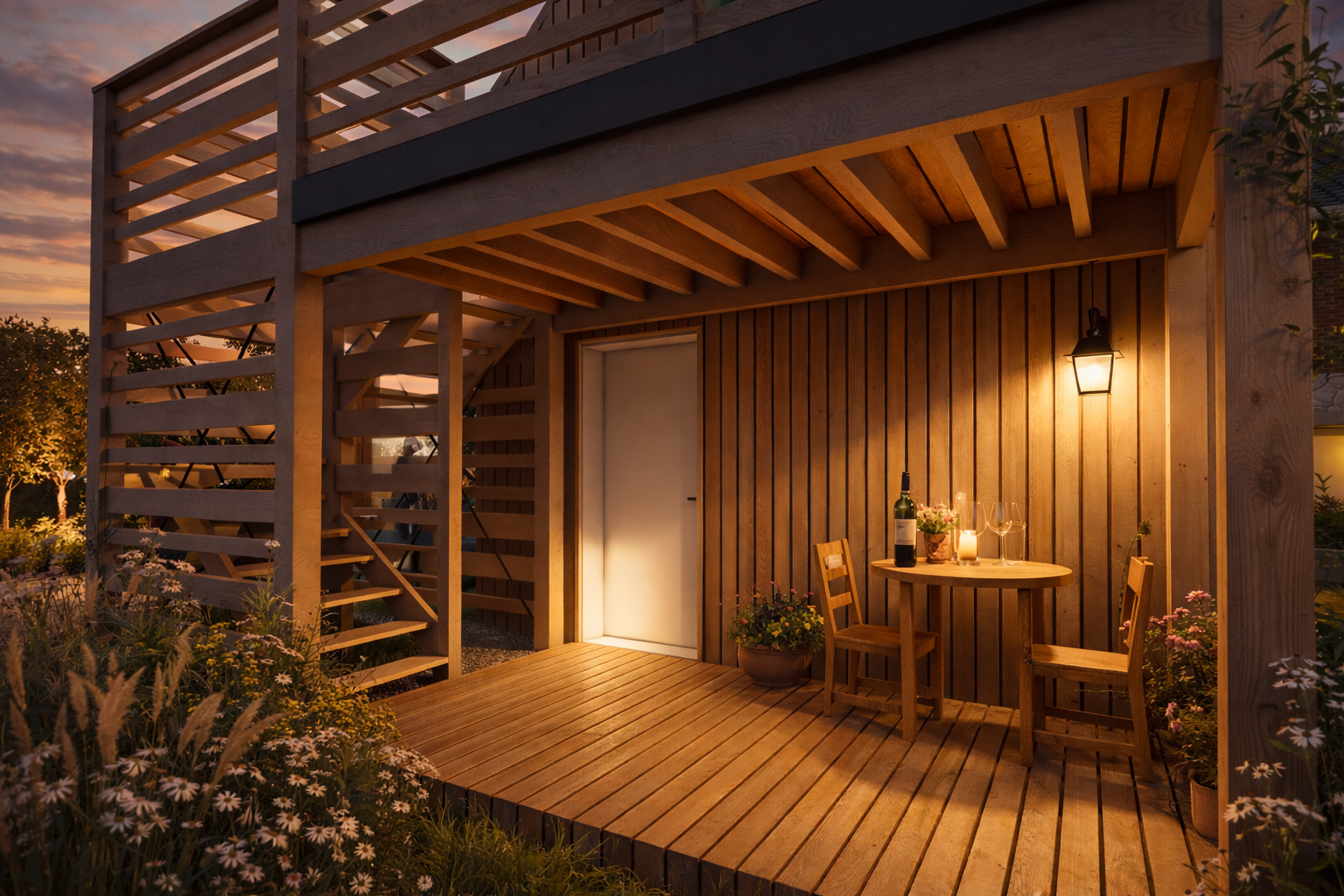 Liaison entre niveaux — lecture des circulations